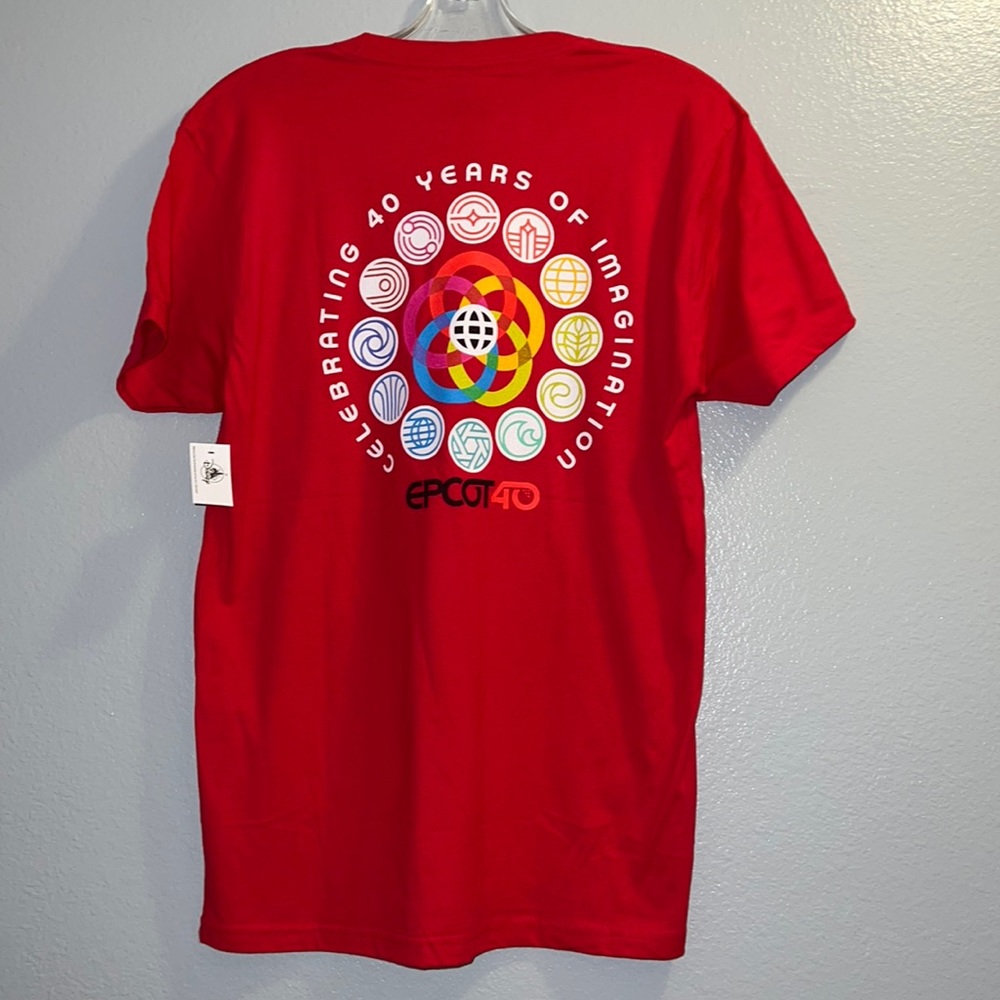 Disney Parks Epcot 40th Anniversary T-Shirt October 1, 2022 Limited Edition!!
